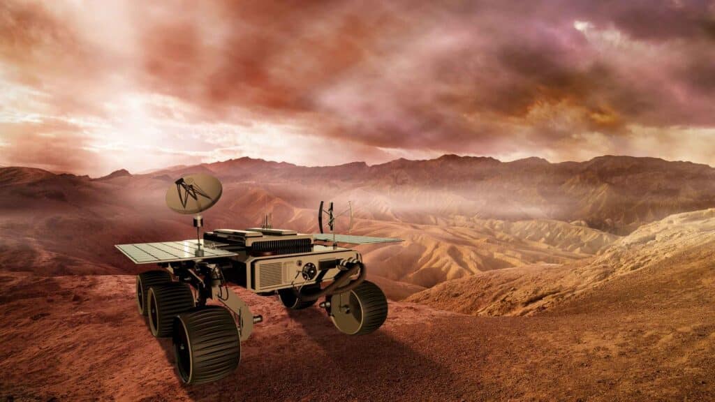 NASA's Mars Rover exploring the Martian surface symbolising adaptability in overcoming unexpected challenges