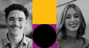 Image of young male and female